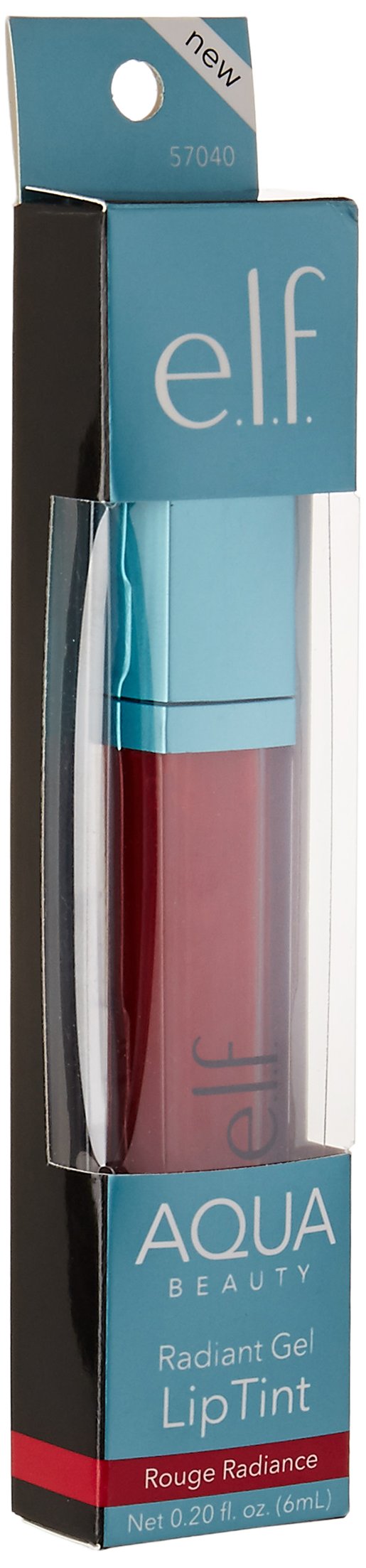 Elf Cosmetics Aqua Beauty Liquid Gel Lip Stain 57040, Rouge Radiance, 0.6 Ounce e.l.f.