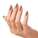 OPI Nail Lacquer, My Italian is a Little Rusty, Orange Nail Polish, Milan Collection, 0.5 fl oz OPI
