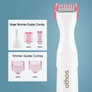 Othos Multi-functional Electric Trimmer Kit for Women, Bikini Trimmer, Nose & Eyebrow Trimmer, Foil Shaver All in One Device, Wet and Dry use, Waterproof, AA Battery Operated (included) othos