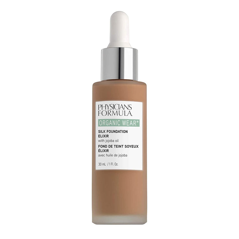 Physicians Formula Organic Wear Silk Foundation Elixir, 8 - Tan-To-Deep, 1 Fl Ounce Physicians Formula