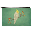 Charming Cockatiel Yellow Crest Makeup Cosmetic Bag Organizer Pouch Graphics and More