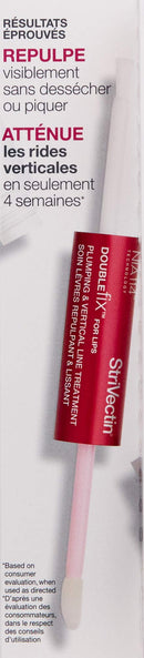 StriVectin Anti-Wrinkle Double Fix for Lips Plump & Smooth Vertical Lines, Hydrating Two-in-One Treatment, 0.16 Fl O StriVectin