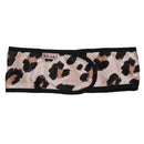Kitsch Spa Headbands for Women- Makeup Headband, Headband for Washing Face and Facial Headband with Ponytail, Skincare Headband, Hair Band (Leopard) Kitsch