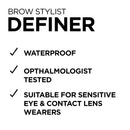 L'Oreal Paris Makeup Brow Stylist Definer Waterproof Eyebrow Pencil UltraFine Mechanical Pencil Draws Tiny Brow Hairs Fills in Sparse Areas Gaps Ounce Count, Ash Brown, 0.003 Fl Oz L'Oreal Paris