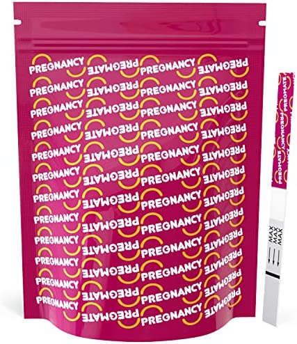 Pregmate 100 Pregnancy Test Strips (100 Count) martinandmark.com