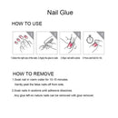 GENNYUE 24PCS and 12 Size of Fake Nails, Nude Full Cover Square Short UV Top Coat Artificial Acrylic Nails, False Nails with Glue, 1 Pack (Black) GENNYUE