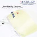 STOCK IN USA [5pcs] Multi-Purposes Premium version of Reusable, Breathable, Extended and Larger Transparent Anti-Fog Mask(Over the Nose Design) for Restaurant, Hair Salon, Nail shop EZ MEDICLEAN