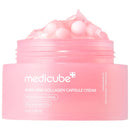 medicube Salmon DNA PDRN Pink Collagen Capsule Cream, Face Moisturizer | Lightweight Moisturizing Cream | PDRN, Niacinamide for Uneven Skin Tone, Glow hydration | Korean Skin Care 1.94 oz Infinity Warehouse