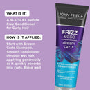 John Frieda Frizz Ease Dream Curls Curly Hair Conditioner, SLS/SLES Sulfate-Free , For Natural Curly Hair, 8.45 Fl Oz (2 Pack) John Frieda
