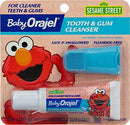 Baby Orajel Elmo Tooth & Gum Cleanser with Finger Brush, Fruity Fun, 0.7oz Orajel