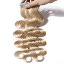 Wavy Tape in Hair Extensions Human Hair 100g 40pcs Body Wave 18 inch Platinum Blonde Long Soft Remy Hair Skin Weft Seamless Invisible Double Side Tape