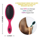 Wet Brush Original Detangler For Thick Hair - Pink - Exclusive Ultra-soft IntelliFlex Bristles - Glide Through Tangles With Ease For All Hair Types - For Women, Men, Wet And Dry Hair Wet Brush Store