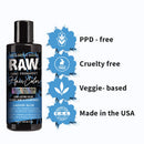 RAW Lagoon Blue Demi-Permanent Hair Color, Vegan, Free from Ammonia, Paraben & PPD, lasts over 45 washes, 4oz Ardell Store