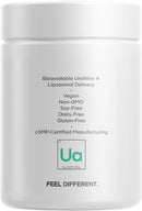Codeage Liposomal Urolithin A Supplement 500mg Per Serving + Resveratrol, Betaine, CoQ10, Ellagitannins - A New Frontier Beyond NADH, NMN, NAD, NR, and PQQ Vitamins - Bioavailable - 60 Capsules Infinity Warehouse