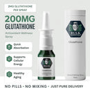 100% Pure Glutathione Supplement Spray for Women & Men – 2mg Per Spray for Antioxidant, Healthy Aging & Cellular Energy – USA Made 100 Serving Free from GMO and Gluten Infinity Warehouse
