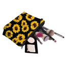 Cosmetic Bag MRSP Makeup bags for women,Small makeup pouch Travel bags for toiletries waterproof sunflower (51728) MRSP