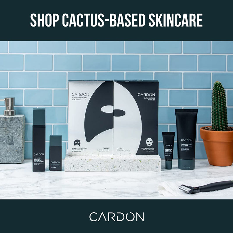 Cardon Dark Circle Eye Rescue for Men and Women | Under Eye Treatment for Dark Circles, Eye Bags, Wrinkles | Made with Peptides, Niacinamide, Hyaluronic Acid | Eye Roller Cardon