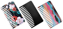 Go-Comb - Wallet Sized Hair & Travel Comb - Wide Tooth - Mixed Plastic 3-Pack Go-Comb
