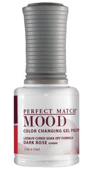 LeChat Perfect Match Mood Gel Polish, Dark Rose, 0.500 Ounce (MPMG34) LeChat