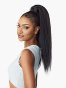 Sensationnel Synthetic Ponytail Instant Pony Wrap KINKY STRAIGHT 24" (1) Instant Pony