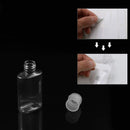 INNOLIFE Plastic Bottles with Flip Top Cap, 2oz 60ml Small Plastic Squeeze Bottles Refillable Travel Bottles for Toiletries and Lotions, 48 Pack Empty Cosmetic Containers-Bonus 56pcs Labels INNOLIFE