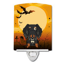Caroline's Treasures BB4394CNL Halloween Wire Haired Dachshund Dapple Ceramic Night Light, 6x4x3, Multicolor Caroline's Treasures
