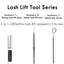 Lash Lift Glue Tool, Eyelash Lifting Supplies 3 In 1, Strong Perm Adhesive, Brow Lamination Glue Eyelash Extension Mirror For Lash Perming and Checking, Make Lash Lifting Easier and Faster Libeauty