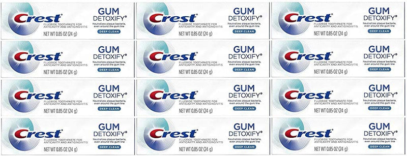 Crest Toothpaste Gum Detoxify Deep Clean, 4.1 Oz (Pack of 3) Infinity Warehouse