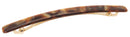 France Luxe Long & Skinny Barrette, Onyx - Classic French Design for Everyday Wear France Luxe
