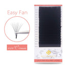 BEYELIAN Easy Fan Eyelash Extensions Mink Self Fanning Mega Volume Lashes Extension Supply Stylists Professional Use Super Thin Light 16D 20D .03mm C Curl 14mm BEYELIAN