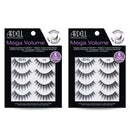 Ardell False Eyelashes Mega Volume 253, 2 packs (4 pairs per pack) Ardell