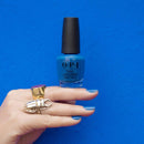 OPI Nail Lacquer, Mi Casa Es Blue Casa, Blue Nail Polish, Mexico City Collection, 0.5 fl oz OPI
