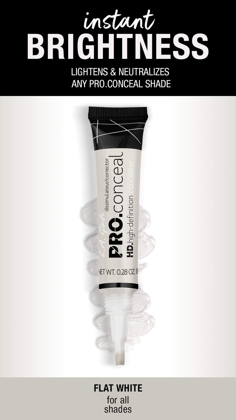 L.A. Girl Hd Pro Conceal, Flat White Corrector, 0.28 Ounce L.A. Girl