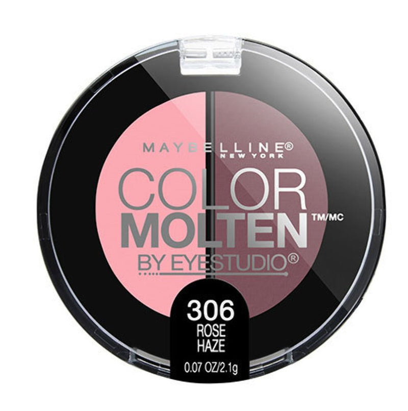 Maybelline New York Eye Studio Color Molten Cream Eye shadow, Rose Haze, 0.070 Ounce Maybelline New York