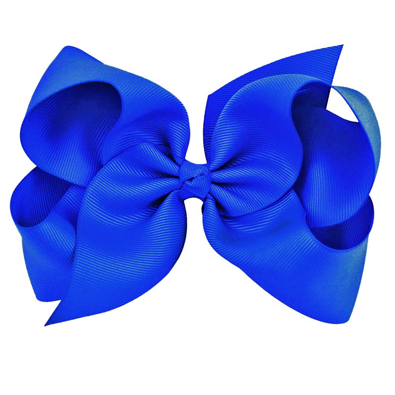 Hair Accessories - 6" Bows For Girls, Large Bows with Alligator Clips - Grosgrain Hair Clips by CoverYourHair CoverYourHair Store
