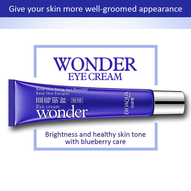 BIOAQUA Blueberry + Hyaluronic Acid + Collagen EYE Cream 20g Concentrate Anti Wrinkle Ageing Serum Essence Extract Elasticity Tightening BIOAQUA
