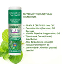 Montana Emu Ranch Natural Lip Balm 0.25 Ounce - Peppermint - Long Lasting Lip Therapy with Emu Oil Montana Emu Ranch