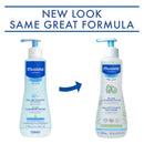 Mustela Baby Cleansing Water - No-Rinse Micellar Water - with Natural Avocado & Aloe Vera - for Baby's Face, Body & Diaper – 10.14 fl. oz. Mustela