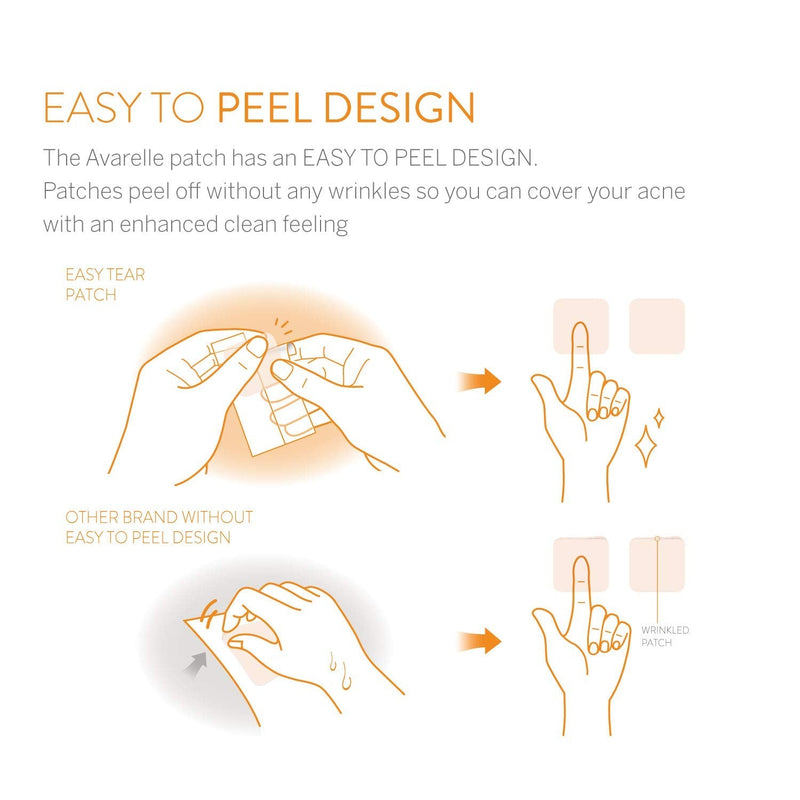 Avarelle Acne Pimple Patch (8 Count) Hydrocolloid Acne Clearing Device Acne Spot Treatment for Blemishes and Zit with Tea Tree Oil, Calendula Oil and Cica Oil for Face, Vegan, Cruelty Free Certified (SQUARE / 8 PATCHES) AVARELLE