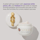 TATCHA The Silk Peony Melting Under Eye Cream | Hydration with Line-Smoothing Eye Cream for Wrinkles and Hydration | 15 ml / 0.5 oz Infinity Warehouse