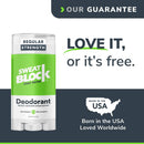 SweatBlock Deodorant & Antiperspirant Solid for Men and Women, Regular Strength Sweat & Odor Protection, Coastal Fresh Fragrance, Easy, Clean, Smooth Glide - (2-Pack) SweatBlock