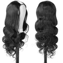 UNice Hair 10A Body Wave U Part Wig Human Hair for Women Brazilian Remy Human Hair Glueless Full Head Clip in Half Wig U Shape Wig 150% Density Natural Color (14inch) UNICE Store