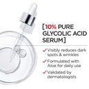 Glycolic Acid Peel Serum for Skin, L'Oreal Paris Revitalift Derm Intensives 10% Pure Glycolic Acid Serum | Dark Spot Corrector, Even Tone, Reduce Wrinkles, Exfoliator With Aloe, Hydrates, 1.7 Oz L'Oreal Paris Store