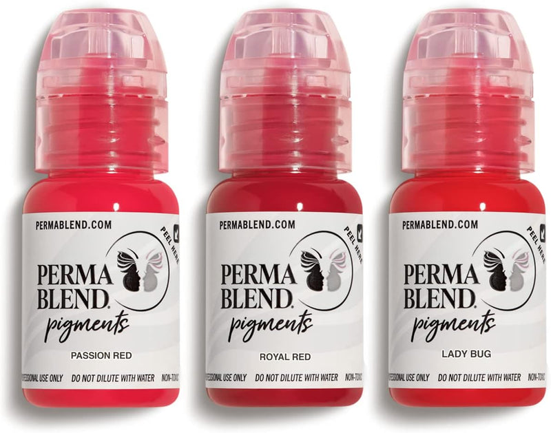 Perma Blend Luxe - Rose Lip Set - 3 Count (0.5 oz Each) Infinity Warehouse
