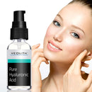 YEOUTH Hyaluronic Acid Serum for Face - 100% Pure Hyaluronic Acid - Restore Healthy Moisture Levels, Plump & Minimize Fine Lines & Wrinkles (2 oz) Yeouth