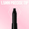 Maybelline New York Hyper Easy No Slip Pencil Eyeliner Makeup, Deep Brown, 0.001 oz. Maybelline New York
