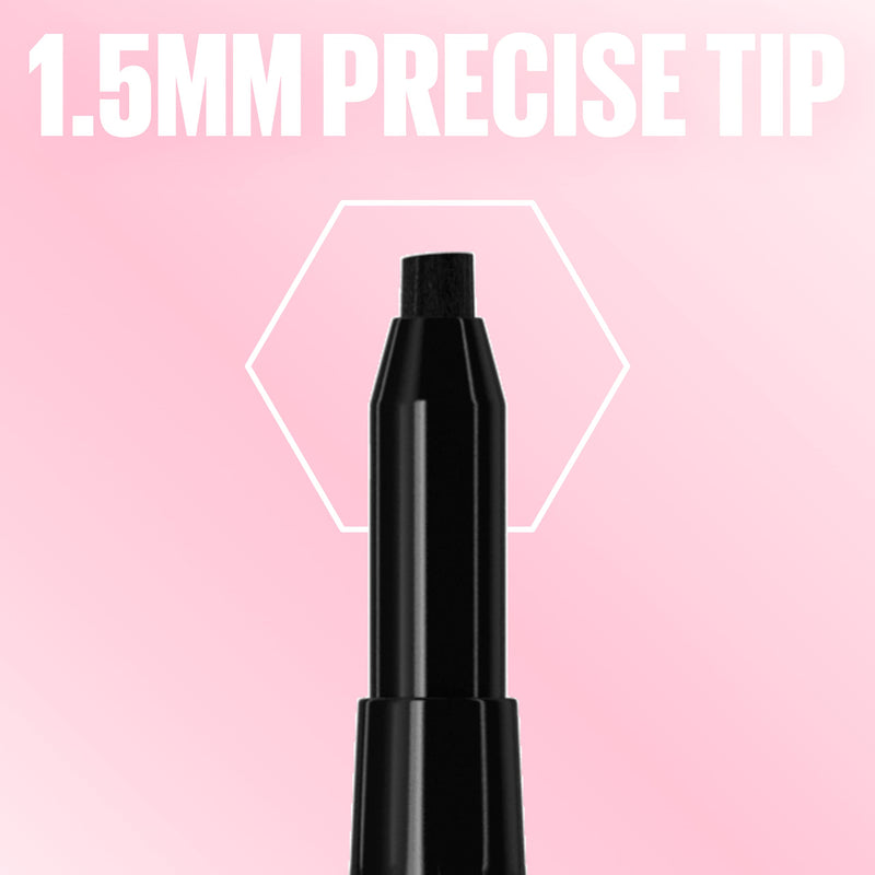 Maybelline New York Hyper Easy No Slip Pencil Eyeliner Makeup, Deep Brown, 0.001 oz. Maybelline New York