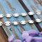 Yean Head Chain Bohemian Hair Jewelry Headpiece Forehead Band Festival Hair Headband Accessories for Women and Girls (Silver) Yean