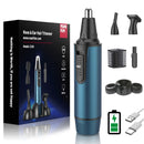 Ear and Nose Hair Trimmer 2022 Professional USB Rechargeable Nose Trimmer for Men and Women Ear Eyebrow Facial Hair Trimmer Body Grooming Kit IPX7 Waterproof Dual Edge Blades for Easy Cleansing AREYZIN