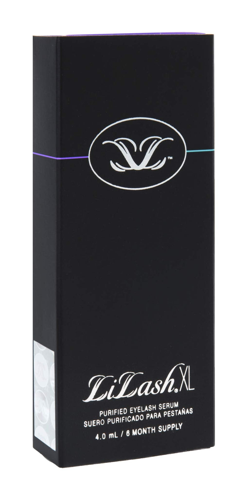 LiLash Purified Eyelash Physician-Formulated Serum XL for Fuller & Longer Looking Eyelashes | Natural Eyelash Enhancer Safe for Sensitive Eyes & Contact Lens Wearers | 6-Month Supply (4mL) LiLash